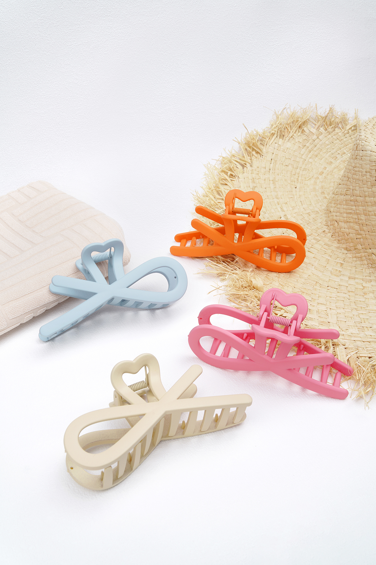 Lovely hair clip - sand  Picture4